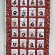 Advent calendar - quilt -  FNO5