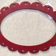 Oval frame - Red - CARovale