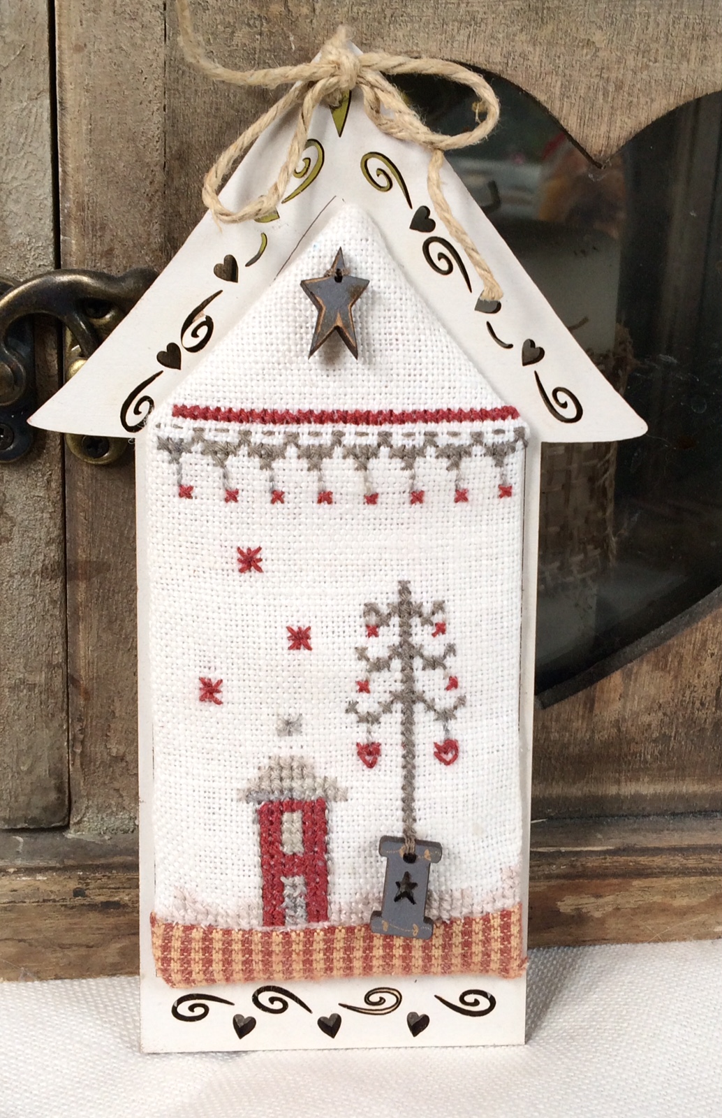 Crosstitch chart - Mini Christmas house KMAIS5