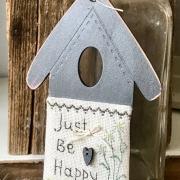 Cross stitch kit - Just be happy house  KMM1