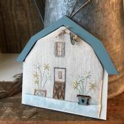 Cross stitch kit - Blue barn - Ktba3