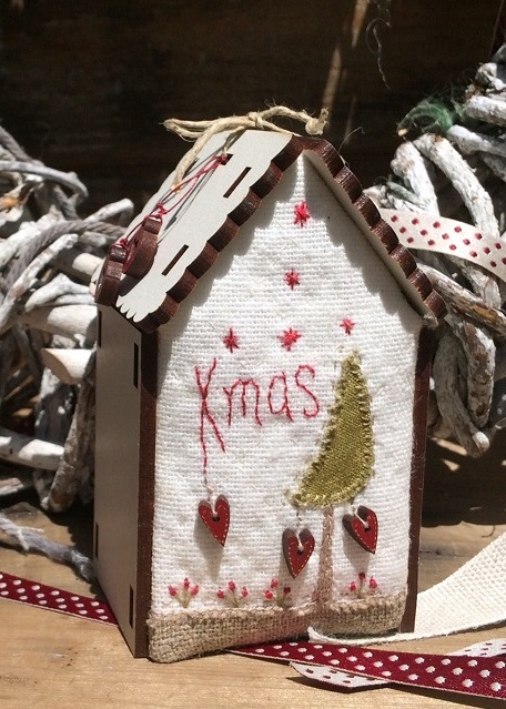 Mini kit de patchwork - Maisonnette Xmas - PCNI19B