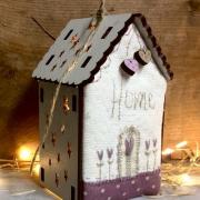  Mini quilt kit - Luminous house 