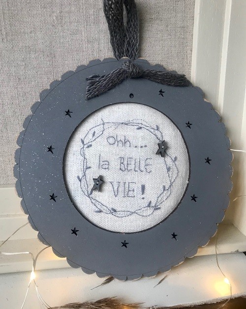 Kit de broderie - La belle vie - PCO10-a