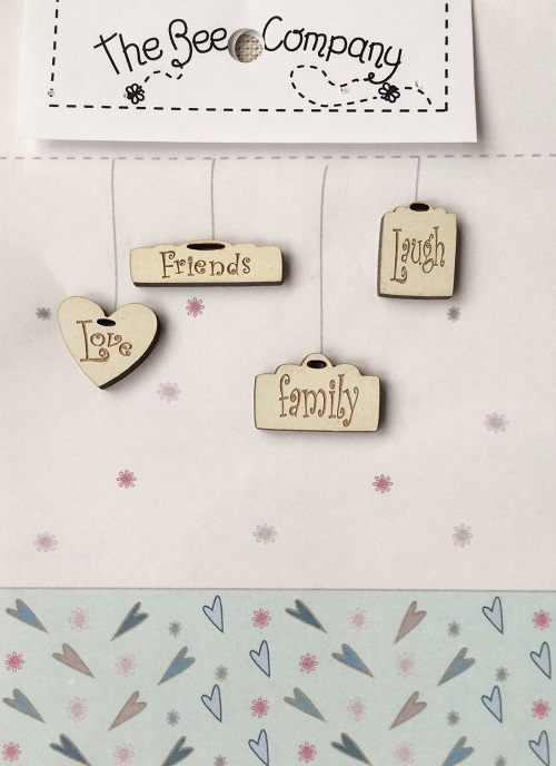 Buttons 4 mini tags (English) - TB21D