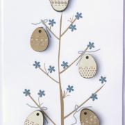 Buttons Easter tree - TB6P  