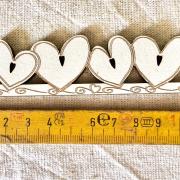 Mini Heart hanger TBC7-PM creme - 11.5 cm (cream)